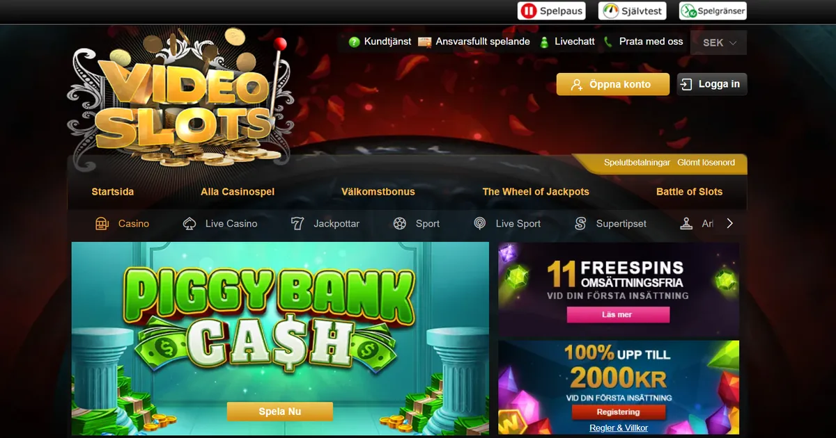 Videoslots – giganten med 10 000 spel